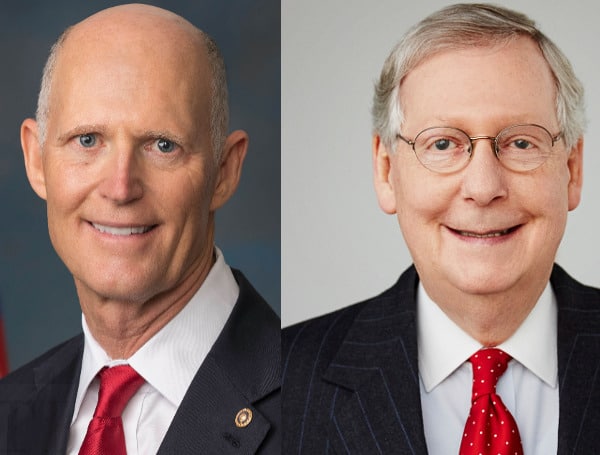 Sen. Scott Opts To Challenge McConnell For Senate GOP Leadership Post