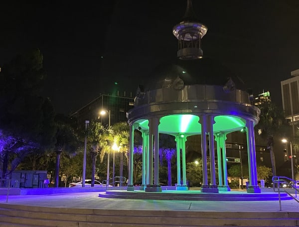 Hillsborough County Illuminates Green In Support Of Veterans During Operation Green Light