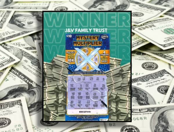 Florida Lottery Announces Family Trust Wins ‘Top Prize’ From Scratch-Off Ticket