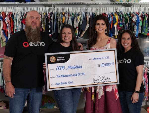 Florida First Lady DeSantis Awards $50,000 In Hope Florida Funds To 5 Polk County Non-Profit Orgs