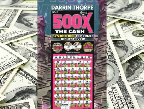 Florida Man Takes $820,000 Lump-Sum On Lottery Scratch-Off Win