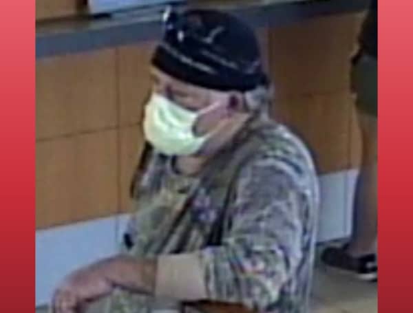 Hillsborough County Sheriff Searching For Attempted Bank Robbery Suspect In Valrico