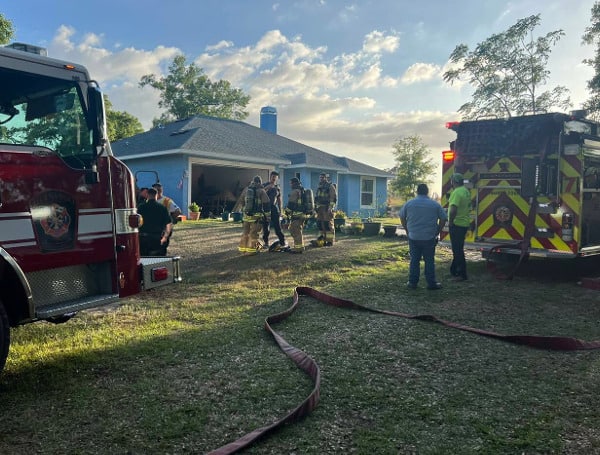 One Person Injured In Brooksville Fire
