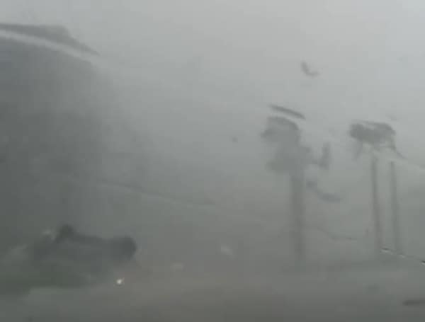 VIDEO: Tornado In Florida Flips Cars, Rips Palms With 130 MPH Wind