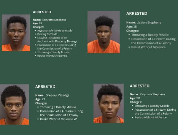 4 Men Arrested In Attempted Sun City Center Home Invasion