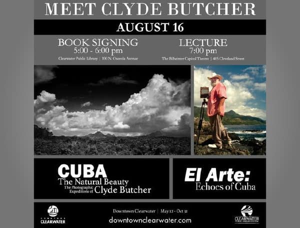 Photographer Clyde Butcher Returns To Downtown Clearwater For Lecture, Book Signing