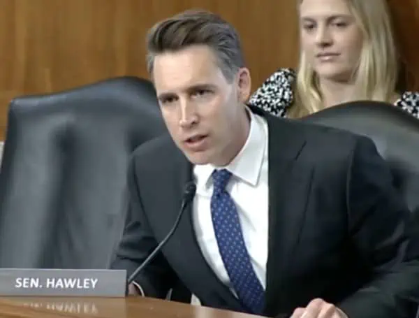 Missouri Sen. Josh Hawley Confronts Energy Sec Over ‘False Testimony’ On Stock Trades