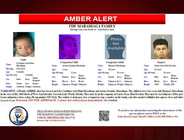 Florida Amber Alert For Maradiaga Children Canceled, Located Safe