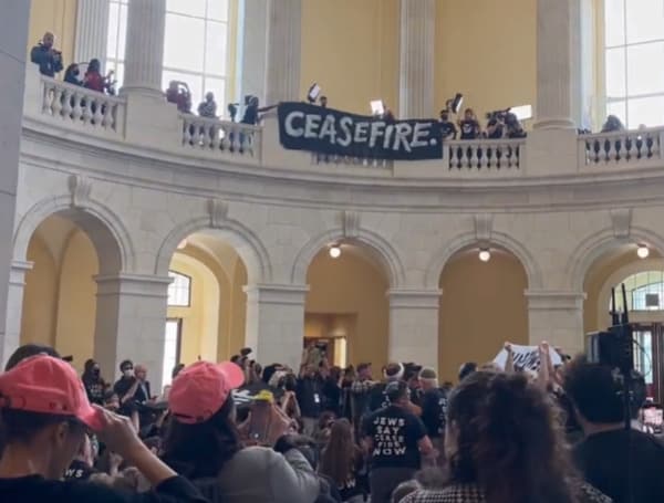 Georgia Rep. Greene Declares ‘Insurrection’ As Pro-Palestinian Protesters Enter U.S. Capitol