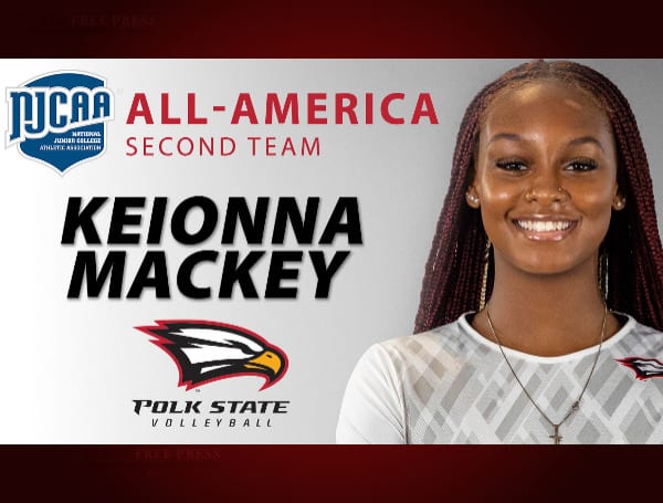 Polk State Volleyball’s Keionna Mackey Named NJCAA All-American