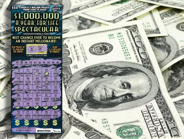 Sanford Man Wins $1 Million On Florida Lottery Scratch-Off Game