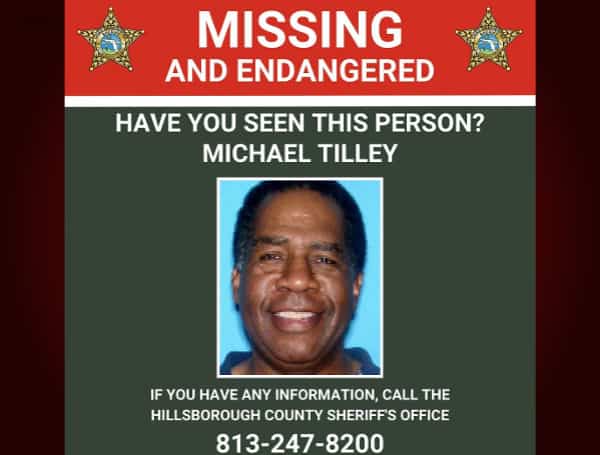 Missing, Endangered 74-Year-Old Riverview Man Found Deceased