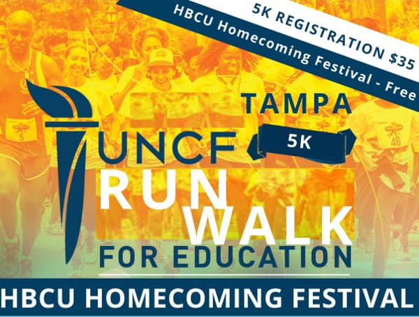 Tampa Police Partner With UNCF For Black History Month Walk For Education