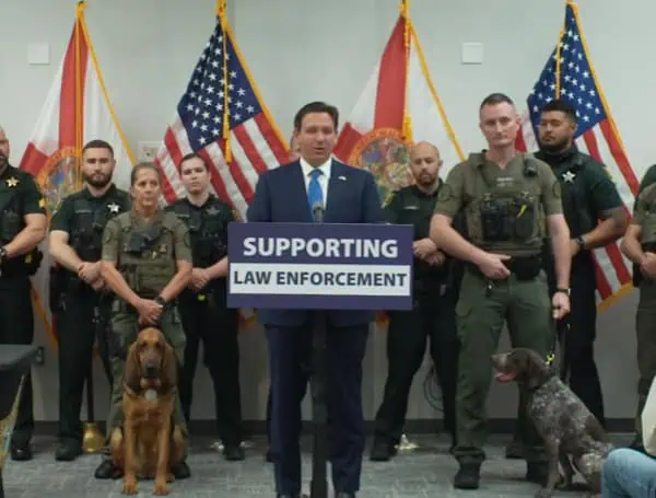 Florida Gov. DeSantis Signs Bill To Protect Law Enforcement Officers Throughout The State