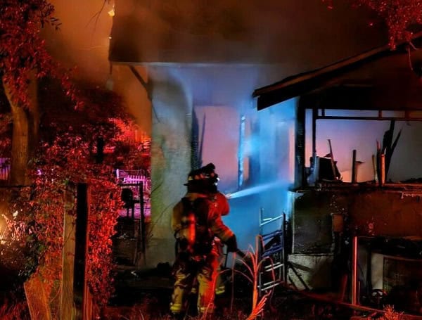 Residents Displaced After Fire Rips Through Their Winter Haven Home Overnight