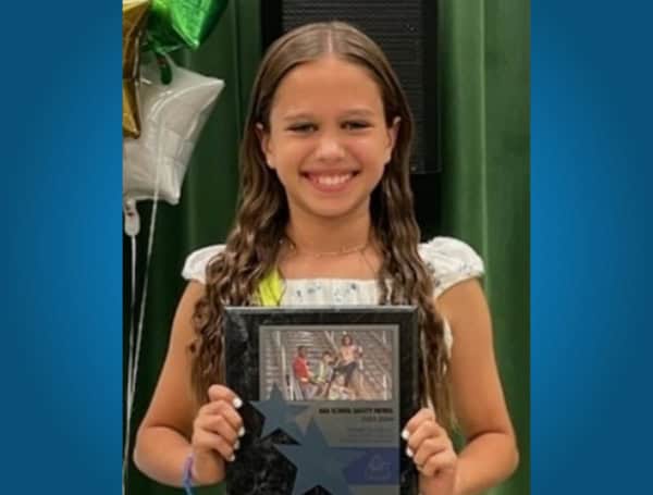 Land O’ Lakes 5th Grader Awarded Top Honors From AAA In Florida
