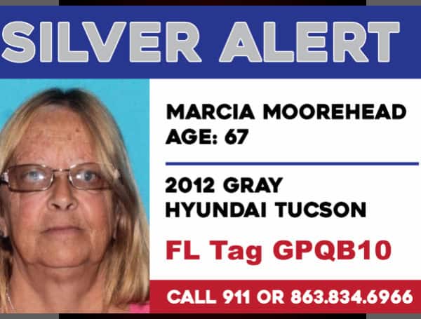 Florida Silver Alert Canceled For Lakeland Woman, Marcia Moorehead. Found Safe