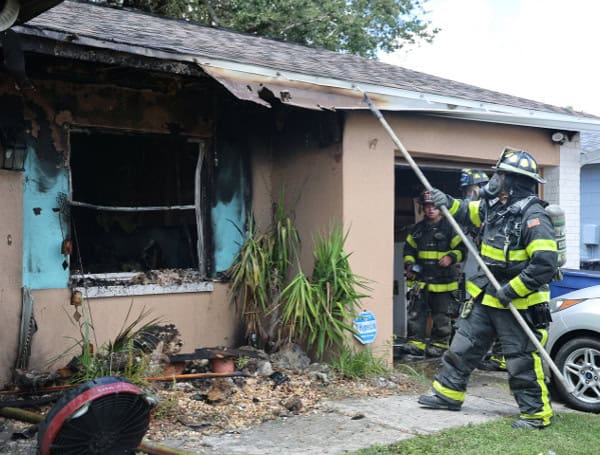 Brandon Home Engulfed In Fire Quickly Contained By Hillsborough Fire Rescue