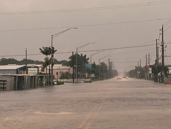 Flash Flood Warning Issued For Sarasota; Some Streets Currently Flooded