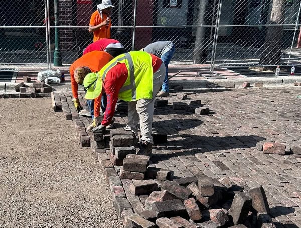 Ybor City’s 7th Avenue Returns To Its Historic Roots With Brick Street