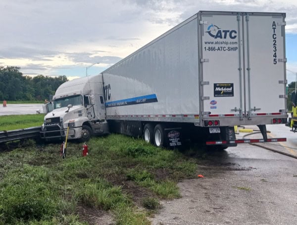 Traffic Alert: I-75 Southbound Delays In Tampa Due To Jackknifed Tractor-Trailer, Ruskin Driver Ok