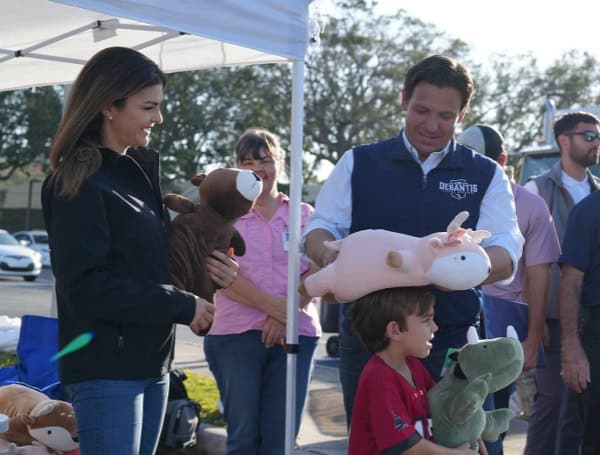 Florida Gov And First Lady DeSantis Highlight Hurricane Milton Recovery Efforts