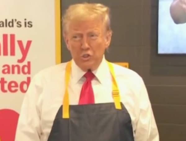 MSNBC Can’t Figure Out Why Trump Would ‘Work A Fryer’ At McDonald’s, As Crowd Cheers Him On