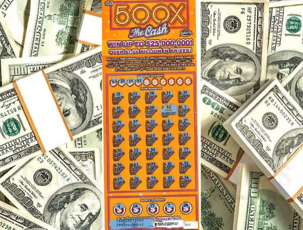 Florida Man Strikes Gold With $1 Million On Lottery Scratch-Off Game