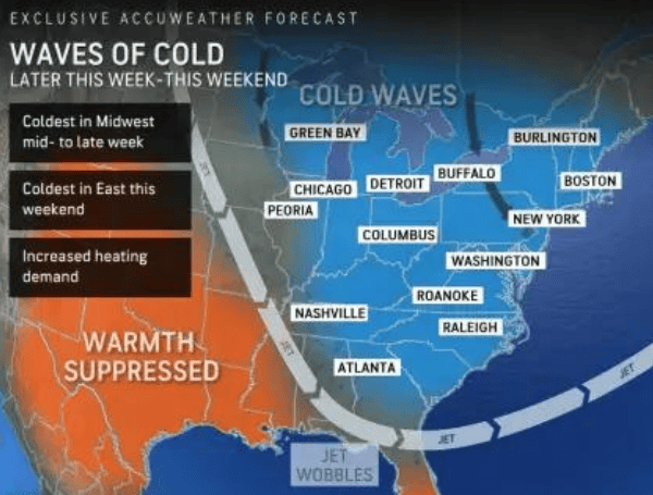 AccuWeather: Holiday Travel Disruptions Loom As Storms Threaten U.S. Coast To Coast