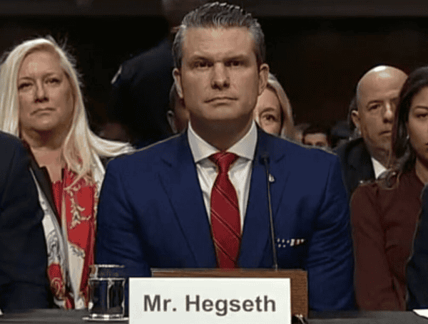 Dem Senator Chews Up 8 Minutes Of Hearing Lecturing Pete Hegseth About Women In Military