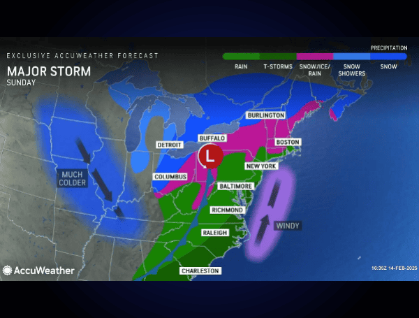 Severe Weather Threat Continues: Tornadoes, Flooding, And Winter Storms To Impact US This Weekend