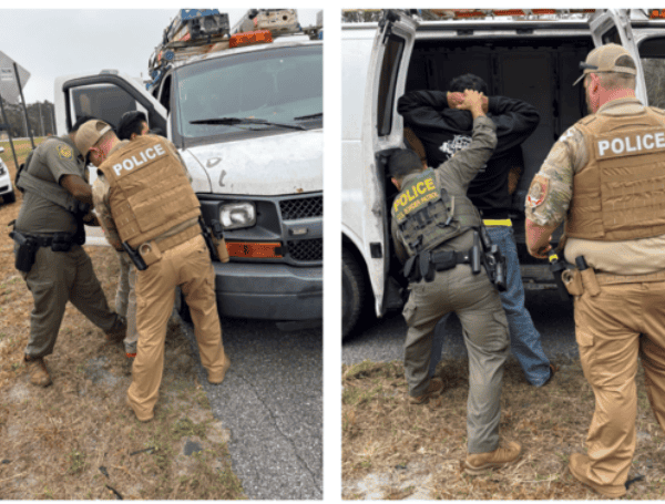 Florida Ag Officers Intercept Van Carrying 5 Suspected Illegal Aliens