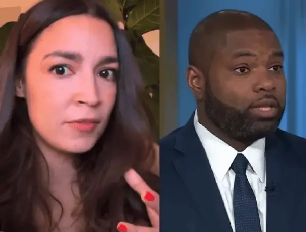 Donalds' Due Process Stance Triggers AOC Fundraising Amid Accusations Of Neglecting Constituents 1 Representative Alexandria Ocasio-Cortez and Florida gubernatorial candidate Congressman Byron Donalds