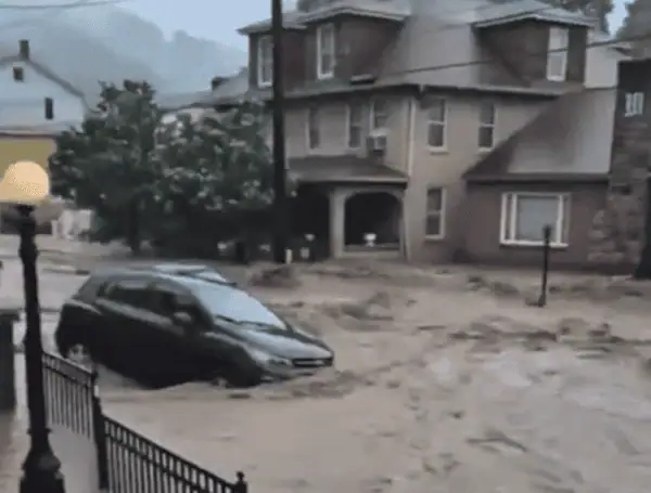 Flash Flood Emergency Declared In Western Maryland As Torrential Rains Lash Tri-State Area