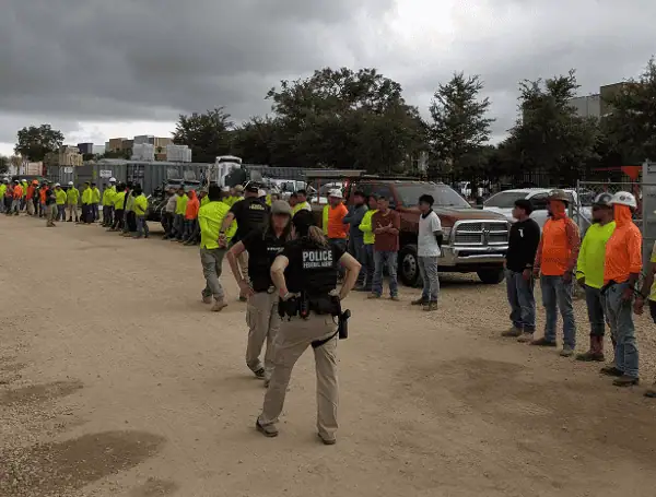 Over 100 Arrested In Major ICE-Led Raid At Florida Construction Sites
