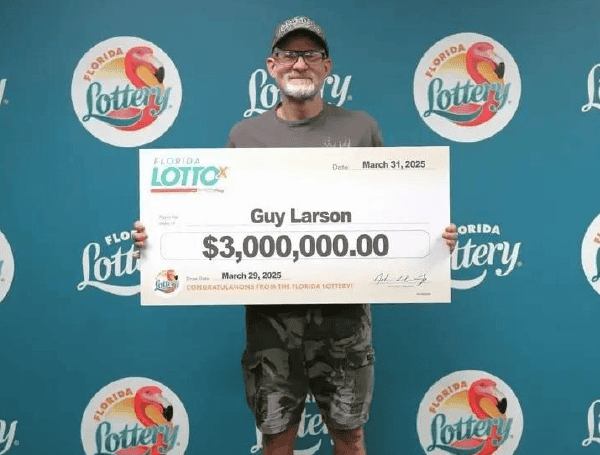Florida Man Nabs $3 Million LOTTO Jackpot, Opts For $1.65 Million Cash