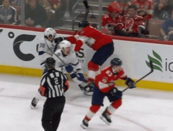 Lightning's Brandon Hagel On Aaron Ekblad Hit: "If You Are Going For Someone’s Head, Something’s Coming For You" 1 Hagel Reflects On Playoff Hits, Concussion That Ended His Season