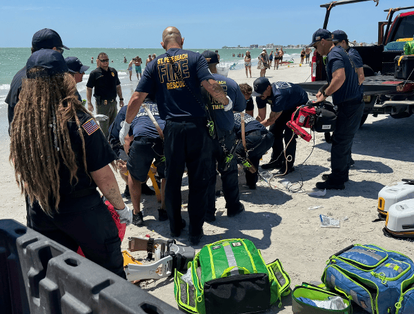 Possible Drowning And Second Medical Emergency On Treasure Island Beach