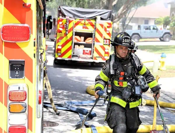 Hillsborough County Fire Rescue Extinguishes Garage Fire In Brandon